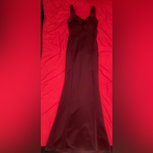 Emerald Sundae Burgundy Dress Size Small - Picture 4 of 10